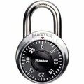 Master Lock Master Lock Combination Padlock With 34 Shackle, No Control Key Access 1502
